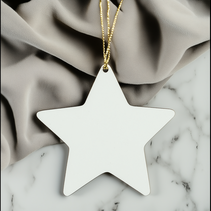 Machinist Gifts from Best Machinist Ever - Funny Star Ornament for Christmas, Gifts for Machinist, Men, Coworkers, and Family small / White