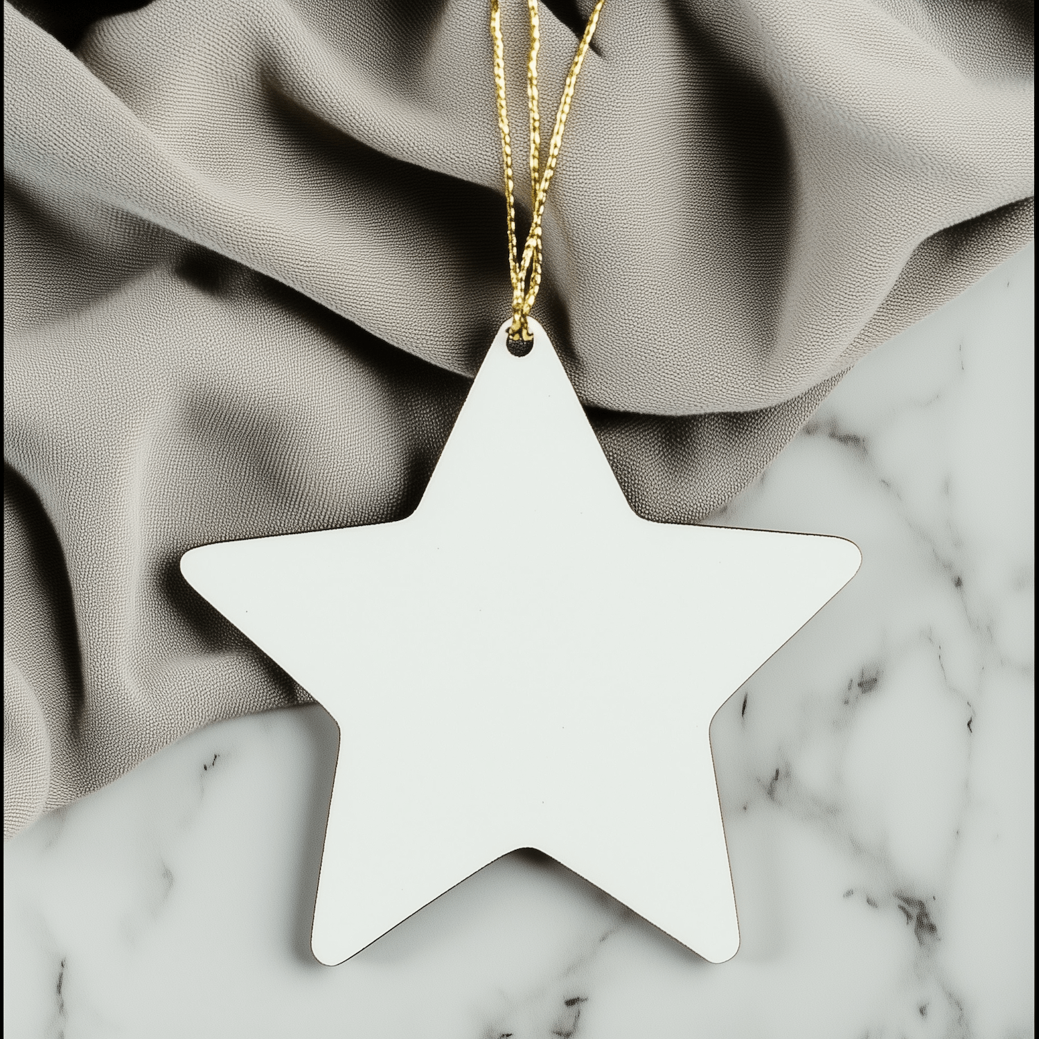 Radiation Therapist Funny Star Ornament Gifts for Men from Friends, Unique Christmas Decorations with Inspirational Quote small / White