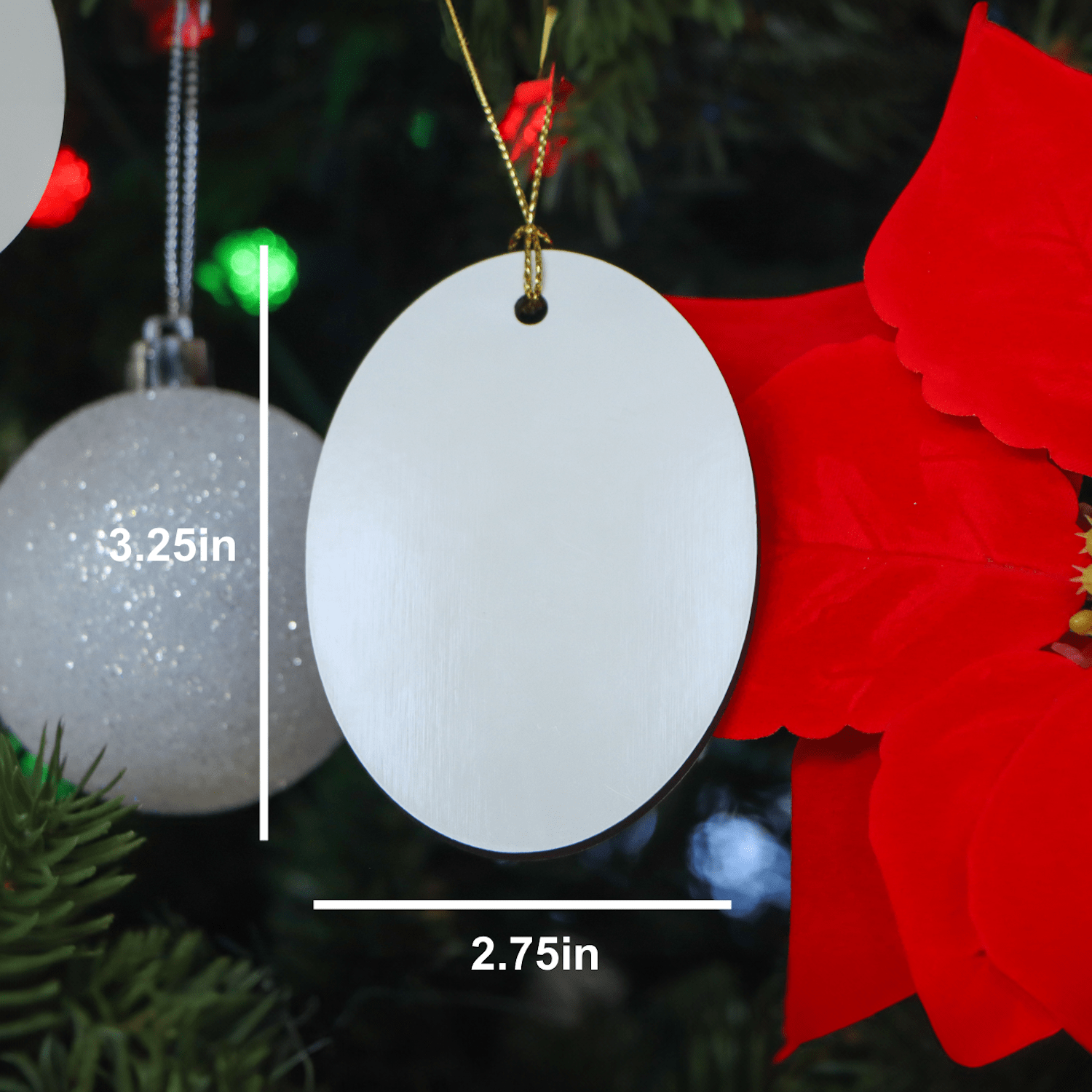 Law Enforcement Officer Gifts from Friends - 'Best Law Enforcement Officer Ever' Oval Ornament, Christmas Unique Gifts for Him, Her, or Coworkers small / White