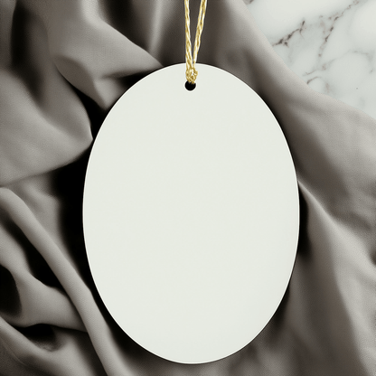 Keep Calm Comedian Gifts - Oval Ornament for Christmas, Funny Quote for Comedian Friends and Family Unique Gifts from Men and Women small / White