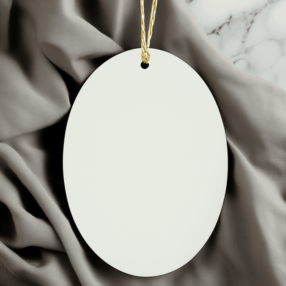 Law Enforcement Officer Gifts from Friends - 'Best Law Enforcement Officer Ever' Oval Ornament, Christmas Unique Gifts for Him, Her, or Coworkers small / White