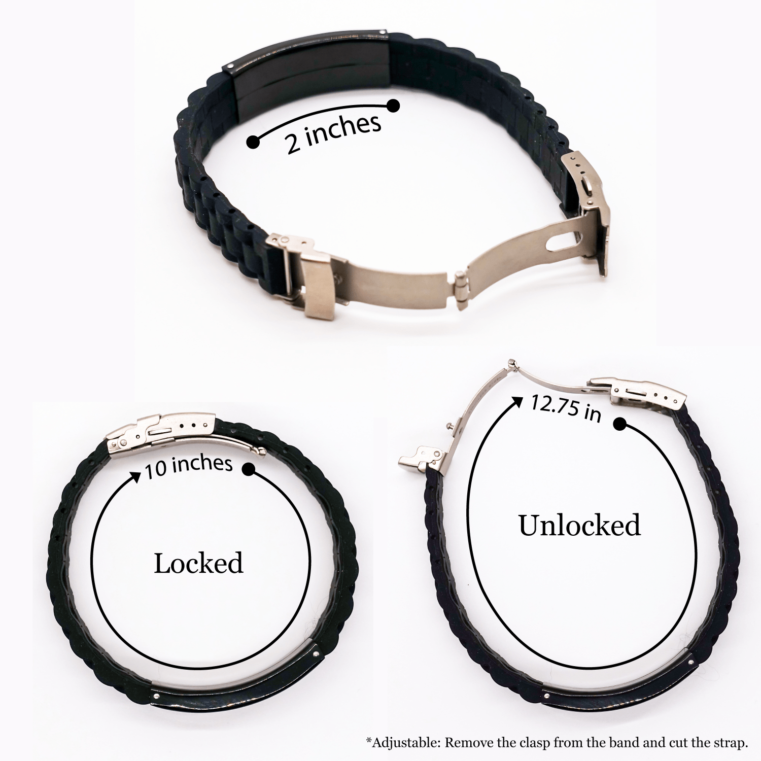 Painter's Masterpiece, Funny Quote, Glide lock Clasp Gift from Dad, for Painter, Unique Father's Day Unique Gifts small / Black