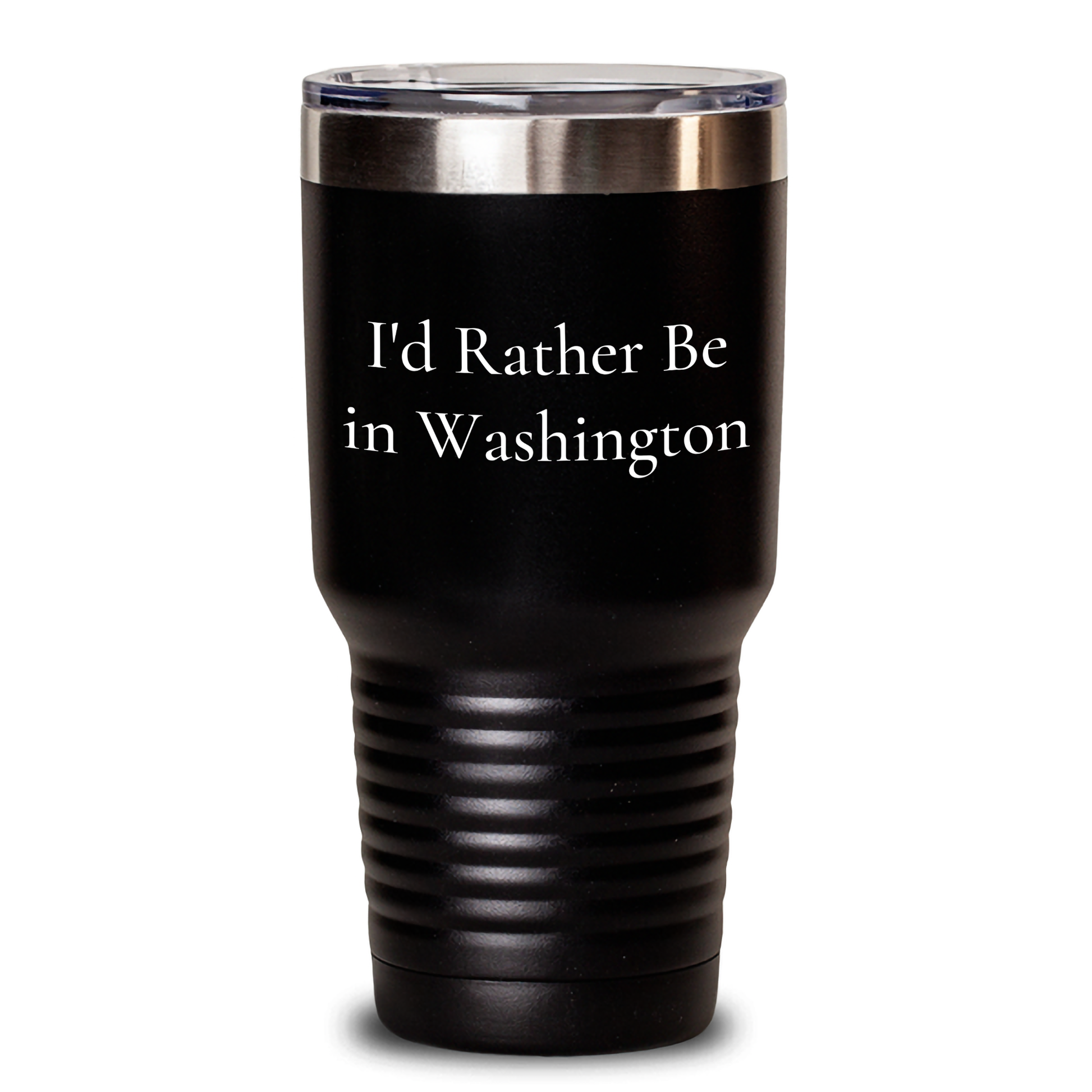 Washington Enthusiasts Gifts from Friends and Family - I'd Rather Be In Washington Tumbler for Father's Day - Main