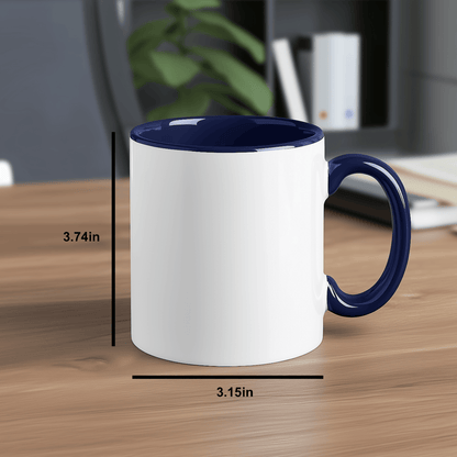 Painter Gifts, Funny Quote Two Tone Coffee Mug, Father's Day Unique Gifts from Men to Painter