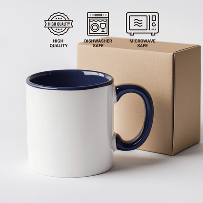 Porter By Day Funny Ninja By Night Two Tone Coffee Mug Gifts for Men on Father's Day