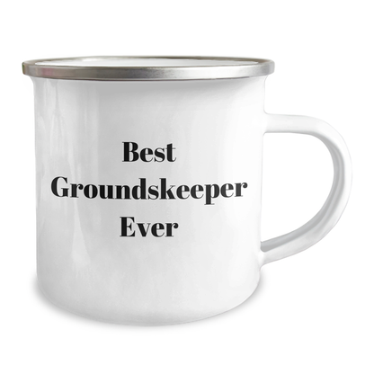 Funny groundskeeper Gifts, Camping Mug for Mother's Day, 'Best groundskeeper Ever' Quote, Gifts from Family, Gifts for groundskeeper - Image 2