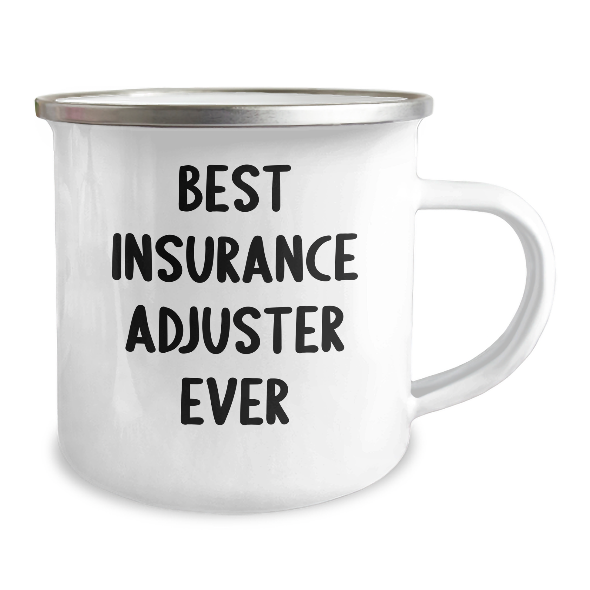 Funny Insurance Adjuster Camping Mug, 'Best Insurance Adjuster Ever', Gifts from Friends for Insurance Adjuster on Father's Day - Image 2