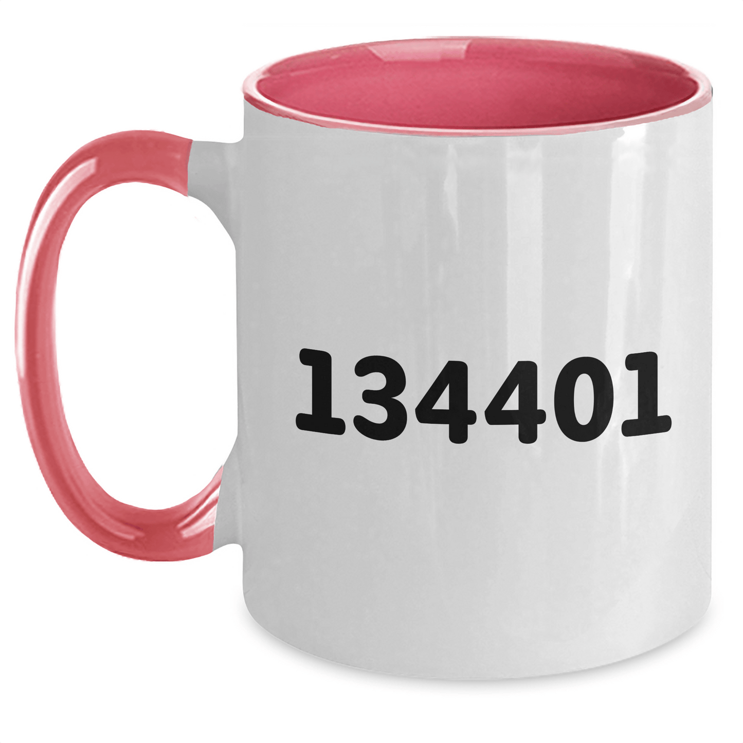 Funny Wife Coffee Mug Gift from Husband to Wife, I Smile Because You Are My Wife, Unique Graduation Gift for Her, Two Tone Ceramic Mug with 11oz Capacity White/Pink / 11oz