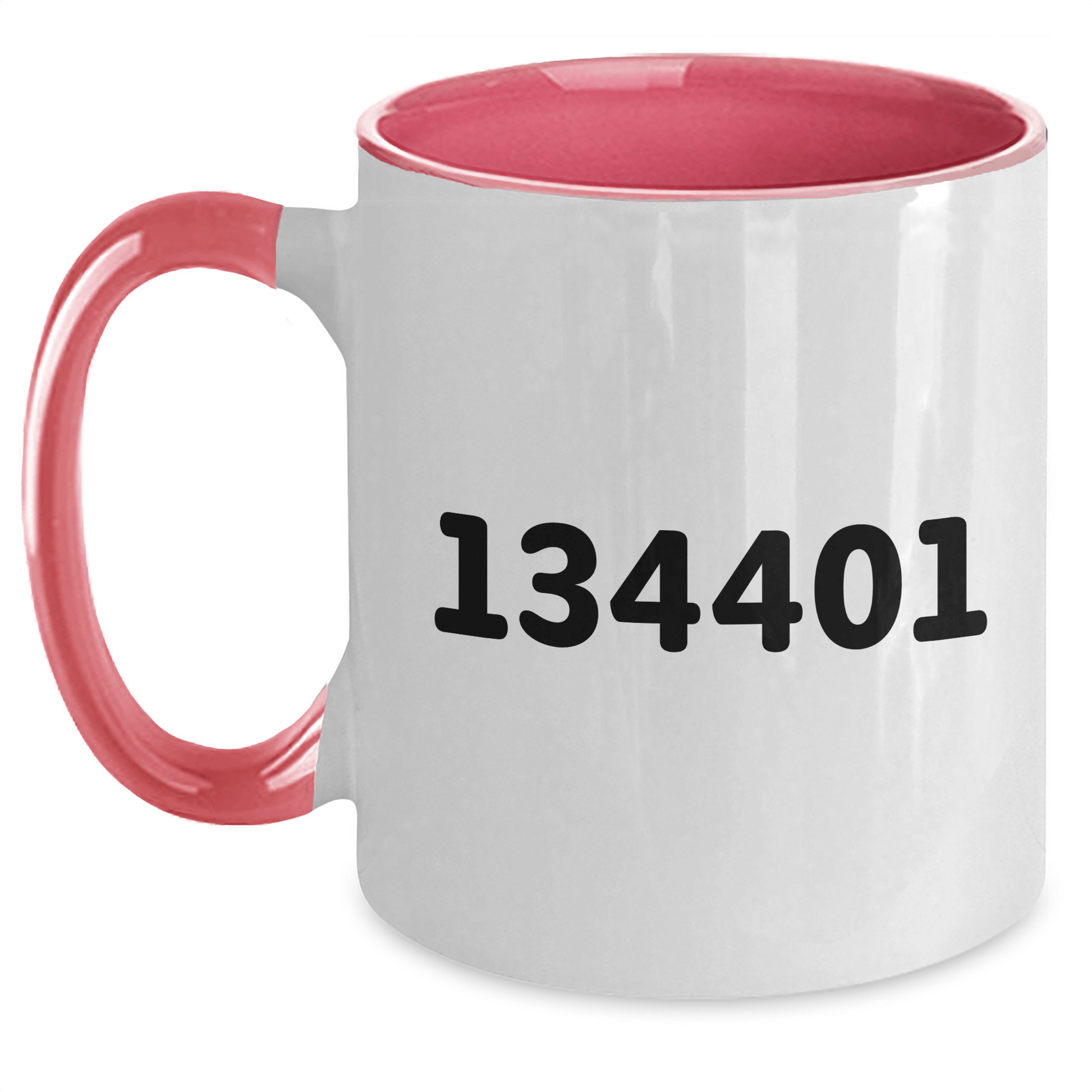 Funny Wife Coffee Mug Gift from Husband to Wife, I Smile Because You Are My Wife, Unique Graduation Gift for Her, Two Tone Ceramic Mug with 11oz Capacity White/Pink / 11oz