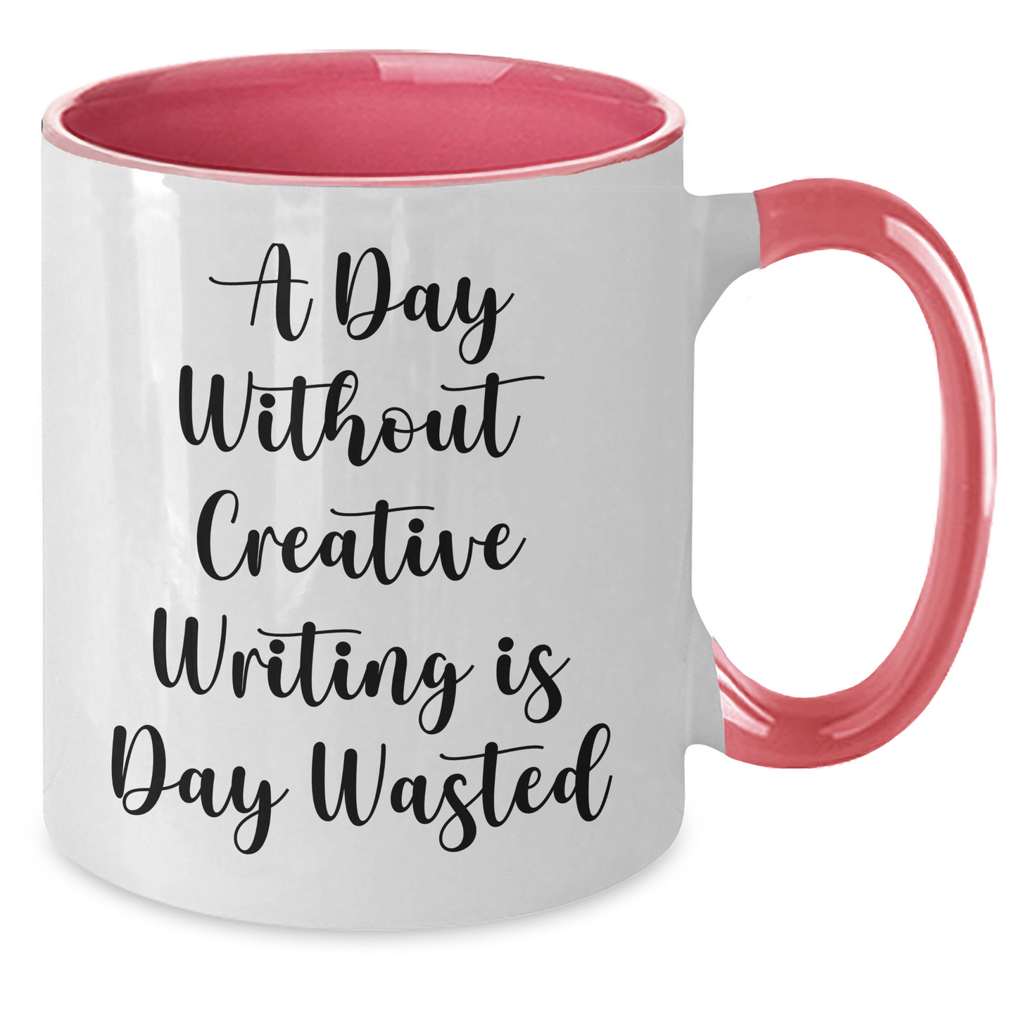 Creative Writing Lovers Two Tone Coffee Mug | Funny Creative Writing Gifts for Writers | Inspirational Father's Day Unique Gifts from Daughter or Son - Additional