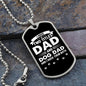 I Have Two Titles Dad and Dog Dad And I Rock Them Both Dog Tag Necklace - Fathers Day Gift for Dog Dad - Personalized Dog Dad Birthday Gift
