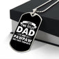 I Have Two Titles Dad and Pawpaw And I Rock Them Both Dog Tag Necklace - Fathers Day Gift for Pawpaw - Personalized Pawpaw Birthday Gift