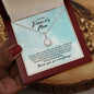 To My Fiance's Mom Necklace - Mother's Day Gift - Mother of the Groom Jewelry