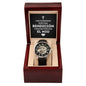 Regalo De Propuesta De Padrino - Reloj Esqueleto Calado - Regalo De Bautizo Para Padrino - Revelación De Embarazo - Pedir Ser Padrino