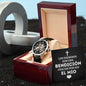 Regalo De Propuesta De Padrino - Reloj Esqueleto Calado - Regalo De Bautizo Para Padrino - Revelación De Embarazo - Pedir Ser Padrino