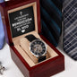 Regalo De Propuesta De Padrino - Reloj Esqueleto Calado - Regalo De Bautizo Para Padrino - Revelación De Embarazo - Pedir Ser Padrino
