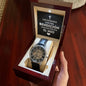 Regalo De Propuesta De Padrino - Reloj Esqueleto Calado - Regalo De Bautizo Para Padrino - Revelación De Embarazo - Pedir Ser Padrino
