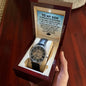 To My Son 2023 Graduate Openwork Skeleton Watch - Graduation Gift for Son - Class of 2023 College Graduation Gift - High School Grad
