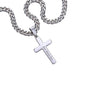 Personalized Cross w/Cuban Link Template