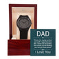 Funny Fathers Day Gift - Wooden Watch for Dad - Thanks for Wiping My Butt - Gift from Daughter - Gift from Son