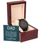 Funny Fathers Day Gift - Wooden Watch for Dad - Thanks for Wiping My Butt - Gift from Daughter - Gift from Son