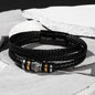 Regalo De Propuesta De Padrino - Pulsera De Cuero Vegano - Regalo De Bautizo Para Padrino - Revelación De Embarazo - Pedir Ser Padrino