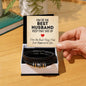You're the Best Husband Keep that Shit Up - Funny Gift to Husband from Wife - Bracelet for Anniversary, Fathers Day, Valentines Day Two Tone Box