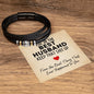 You're the Best Husband Keep that Shit Up - Funny Gift to Husband from Wife - Bracelet for Anniversary, Fathers Day, Valentines Day