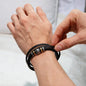Regalo De Propuesta De Padrino - Pulsera De Cuero Vegano - Regalo De Bautizo Para Padrino - Revelación De Embarazo - Pedir Ser Padrino
