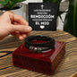 Regalo De Propuesta De Padrino - Pulsera De Cuero Vegano - Regalo De Bautizo Para Padrino - Revelación De Embarazo - Pedir Ser Padrino
