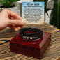 To My Son Graduation Gift - Vegan Leather Bracelet - College Graduation Gift for Him - High School Graduate Jewelry