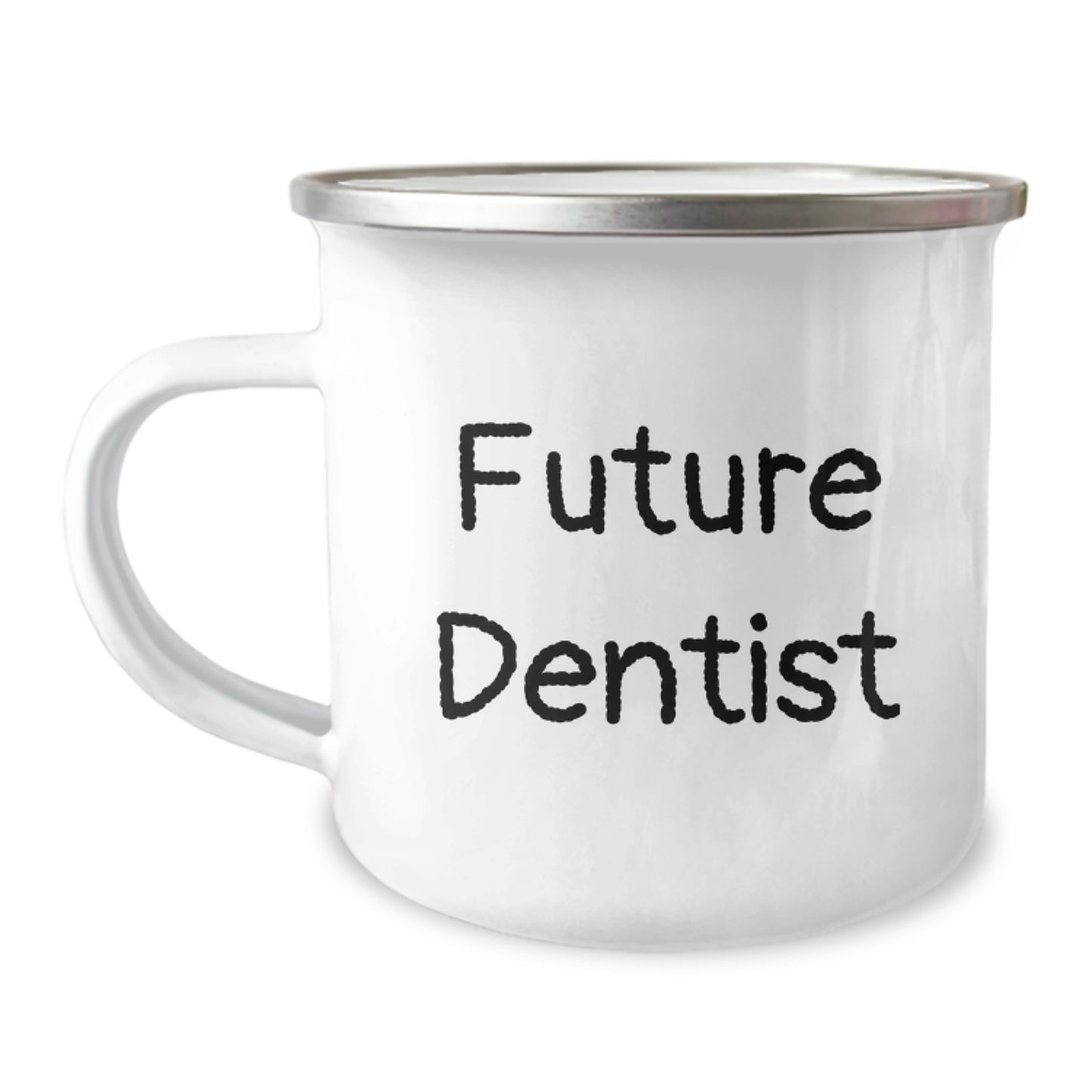 Funny Future Dentist Gifts from Friends, Unique Camping Mug for Dentists, Inspirational Quote - 'Future Dentist' Christmas Unique Gifts - Image 1