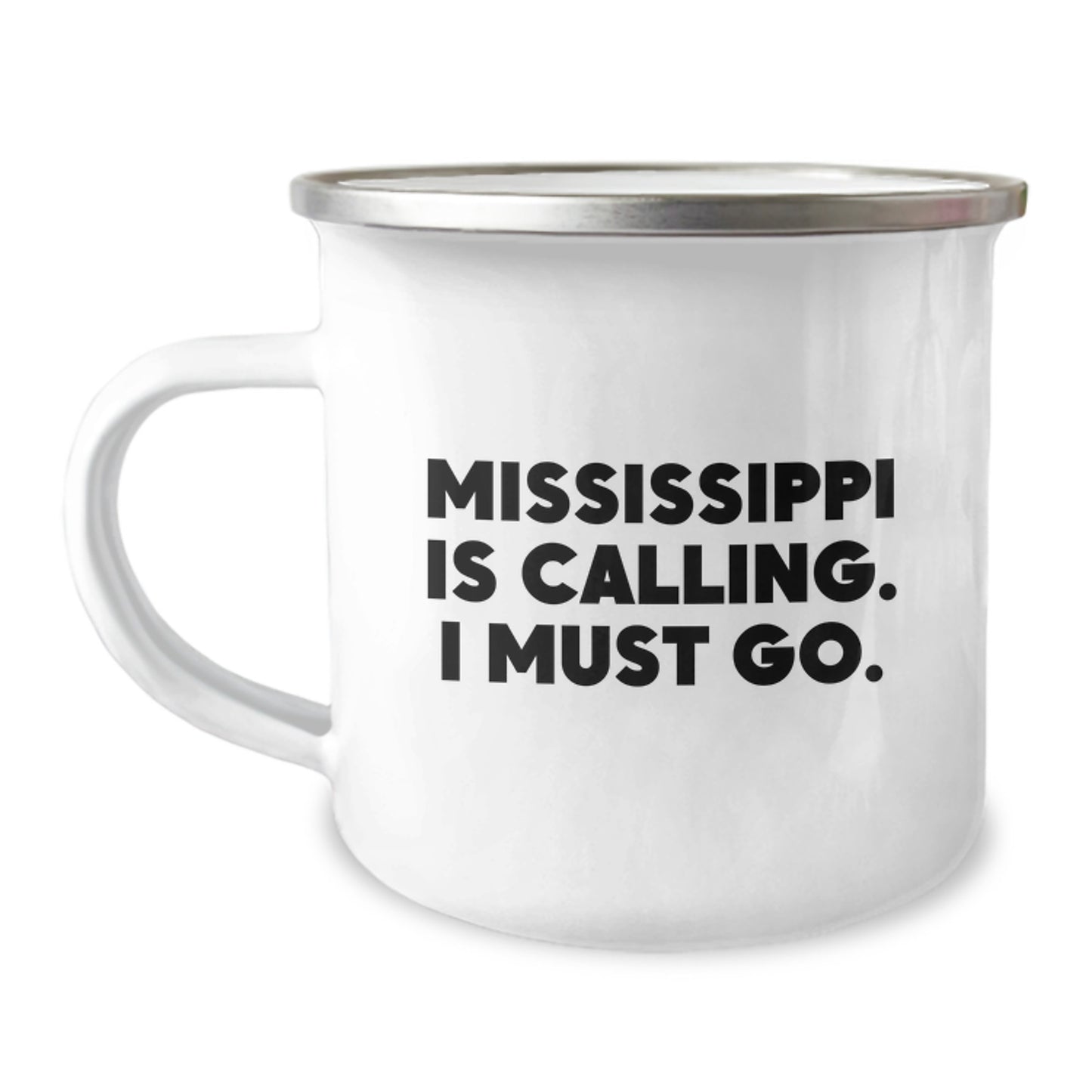 Gifts from Friends and Family - Unique Mississippi Is Calling I Must Go Camping Mug for Valentine's - Image 1