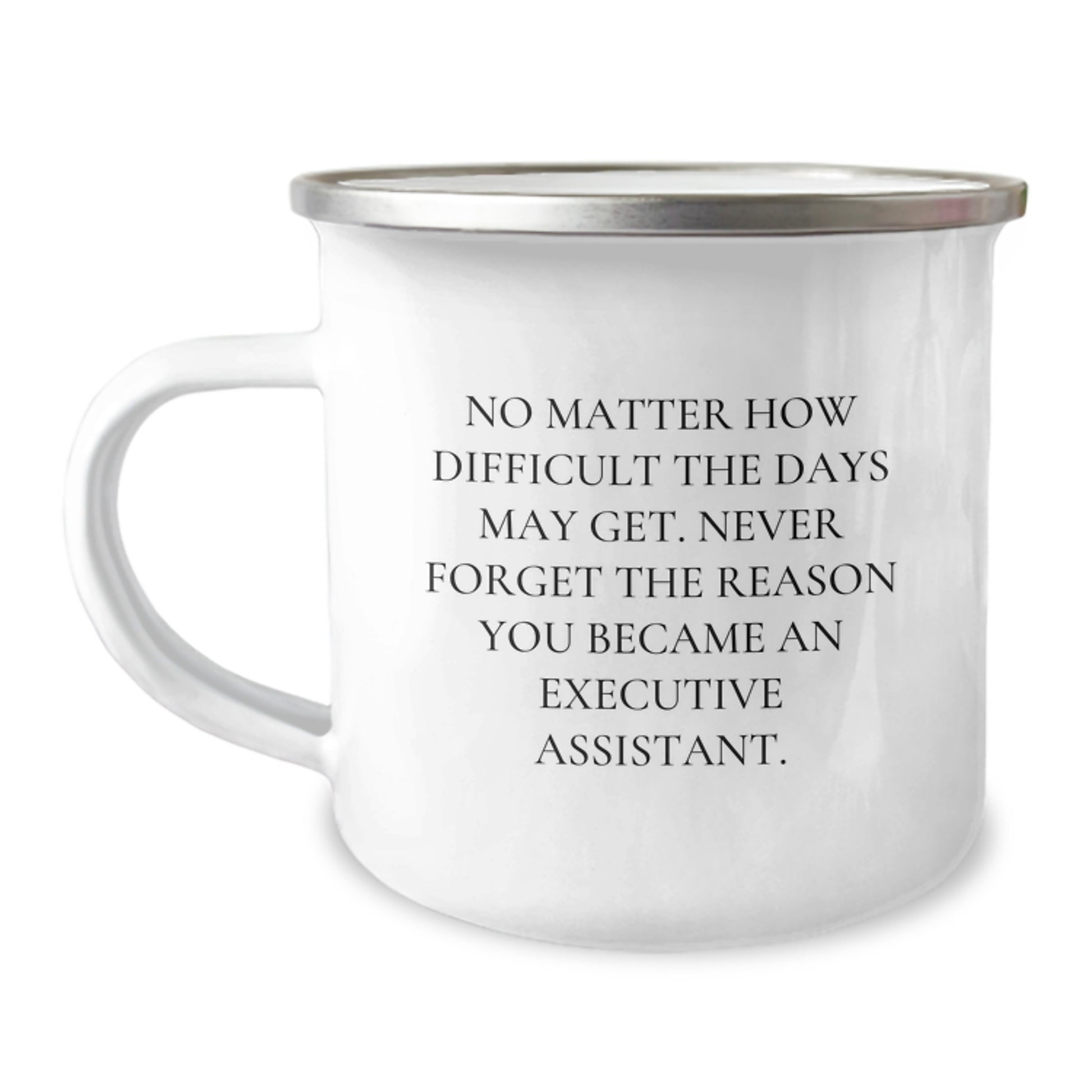 Executive Assistant Funny Camping Mug Gifts from Friends and Family for Christmas Unique Presents - Image 1