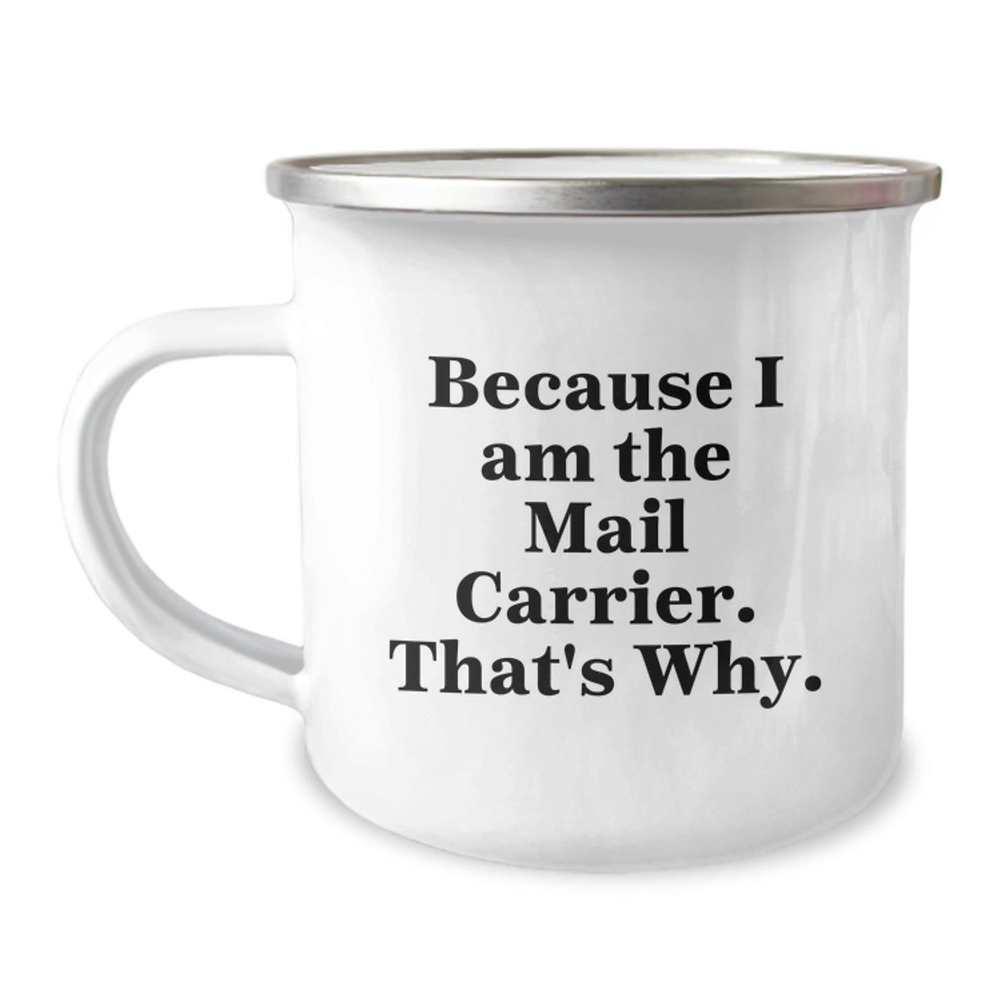 Funny Mail Carrier Gifts for Mail Carrier, Camping Mug, Graduation Unique Gifts from Family, Friends, and Coworkers - Image 1