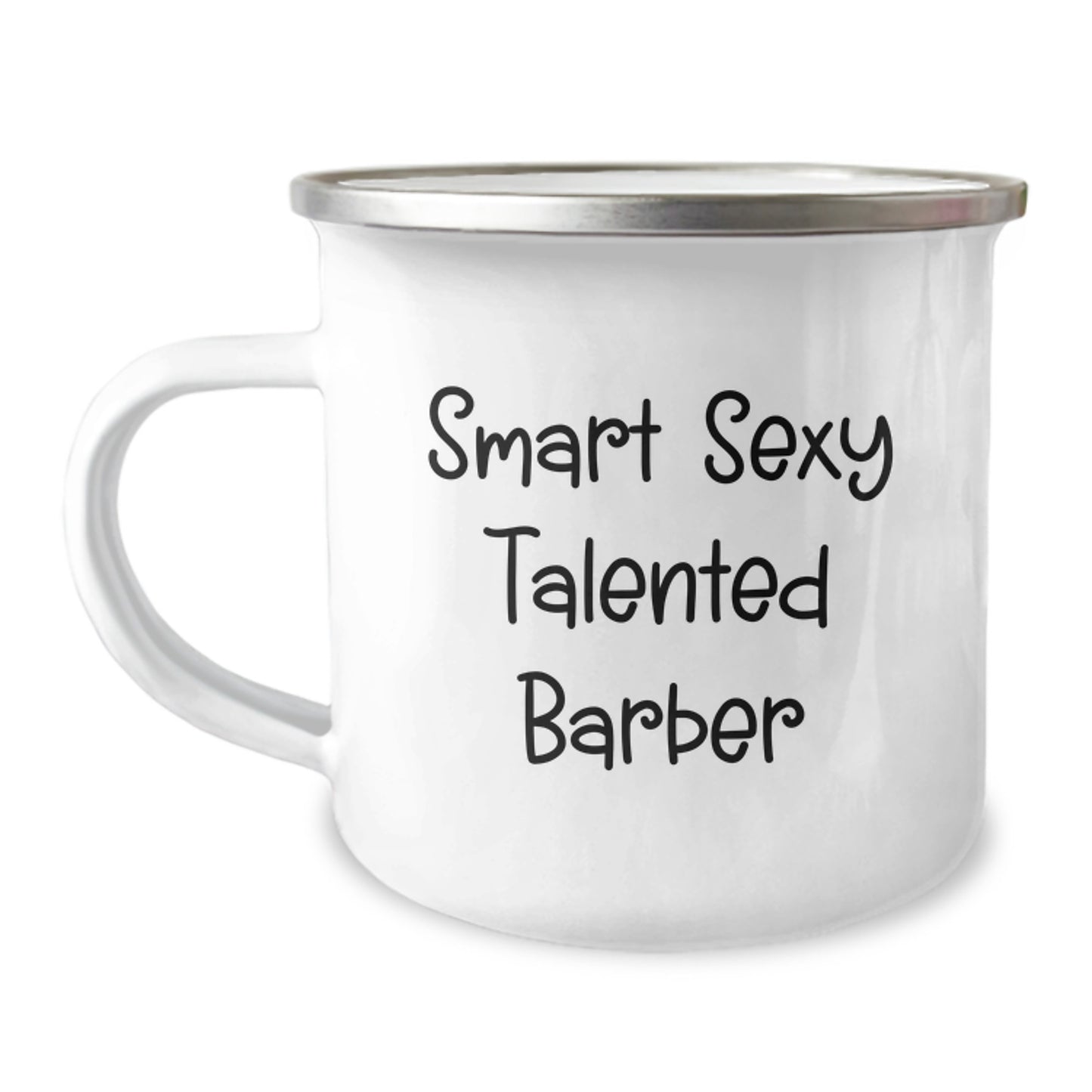Funny Barber Gifts for Him - Smart Sexy Talented Barber Birthday Unique Mugs for Men Camping Outdoor Enthusiasts - Image 1
