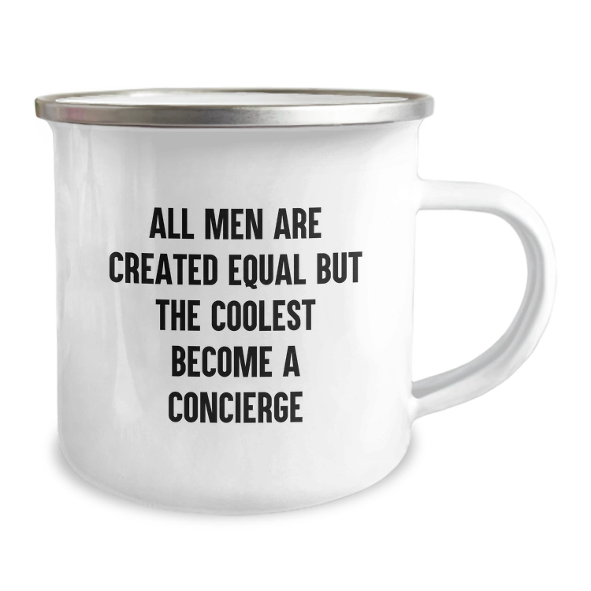 Gifts from Men to Concierge Friends on Valentine's - Funny Camping Mug for Concierges, Coolest Become a Concierge - Image 2