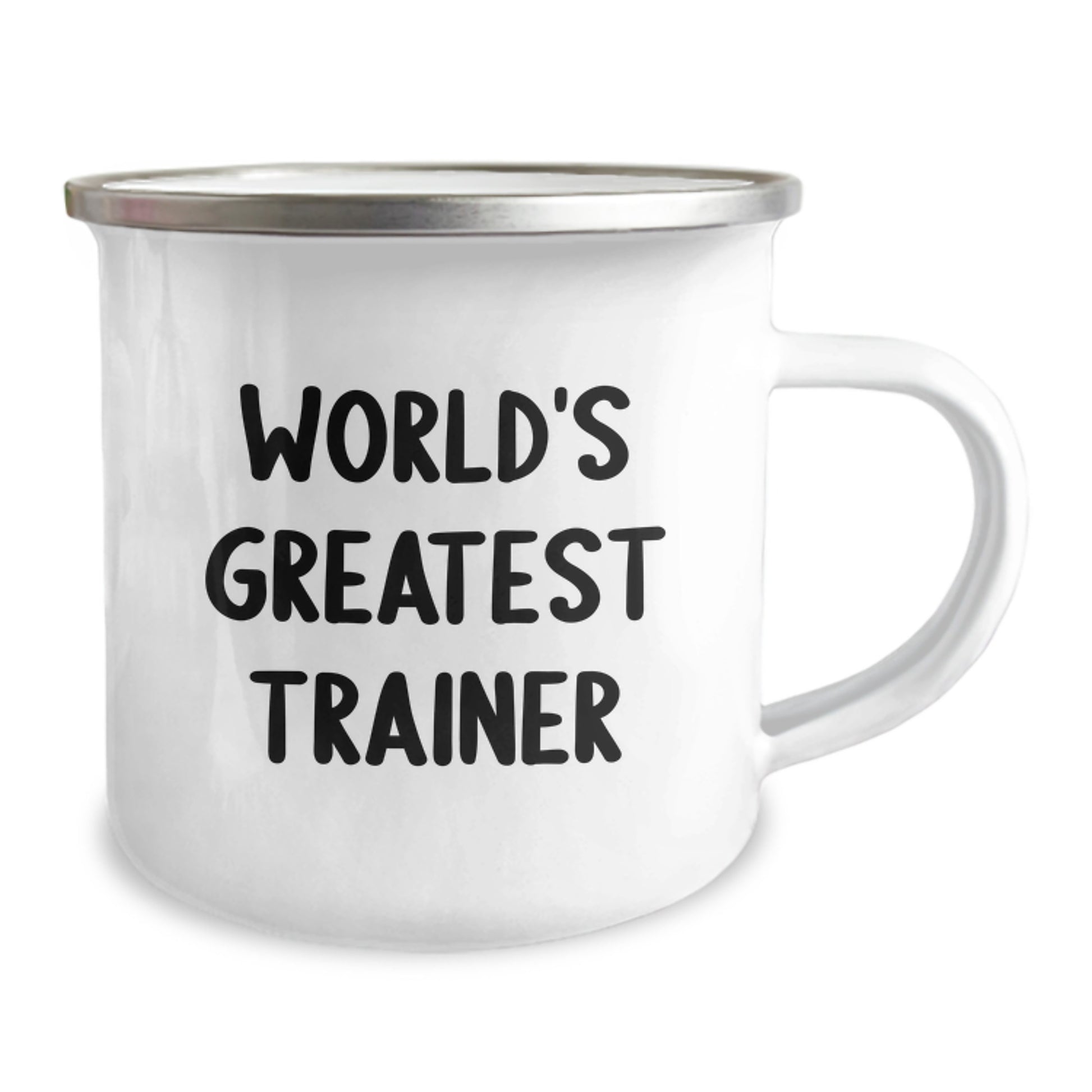 Funny Trainer Gifts from Men, World's Greatest Trainer Valentine's Unique Mugs for Friends and Family, 12 oz Stainless Steel - Image 2
