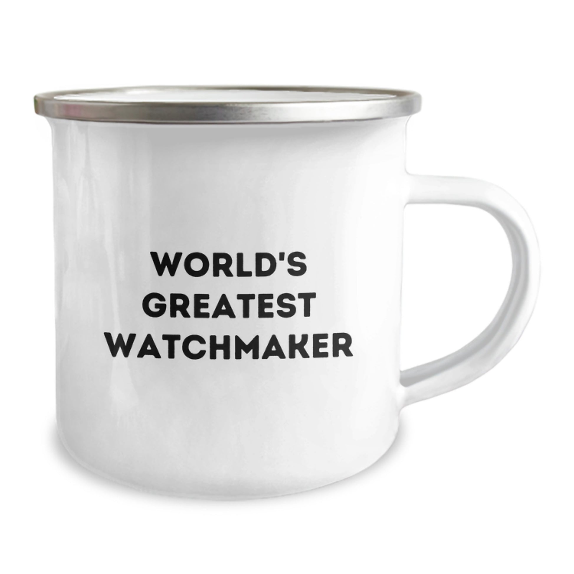 Funny Watchmaker Quotes Camping Mugs, Watchmaker Gifts for Men, Valentine's Unique Gifts from Men, Watchmaker Lover Mug, World's Greatest Watchmaker - Image 2