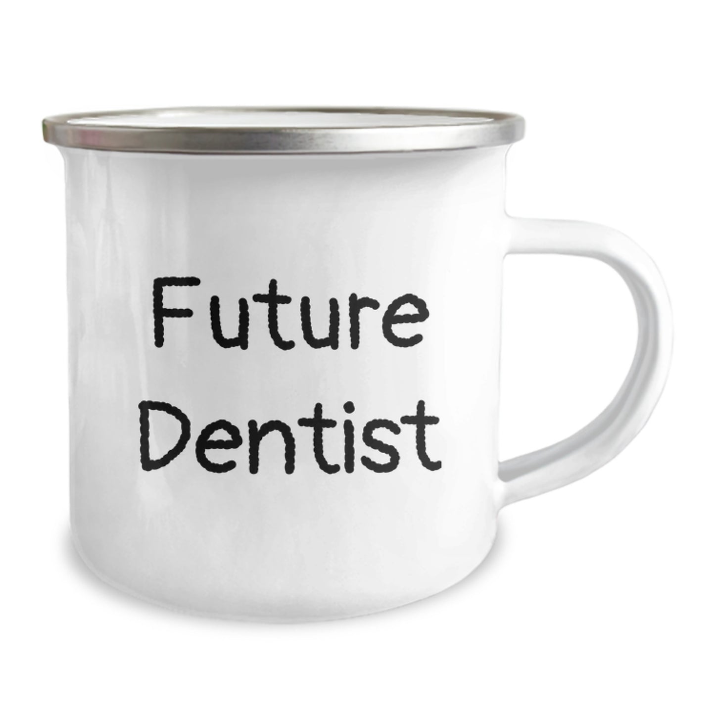 Funny Future Dentist Gifts from Friends, Unique Camping Mug for Dentists, Inspirational Quote - 'Future Dentist' Christmas Unique Gifts - Image 2