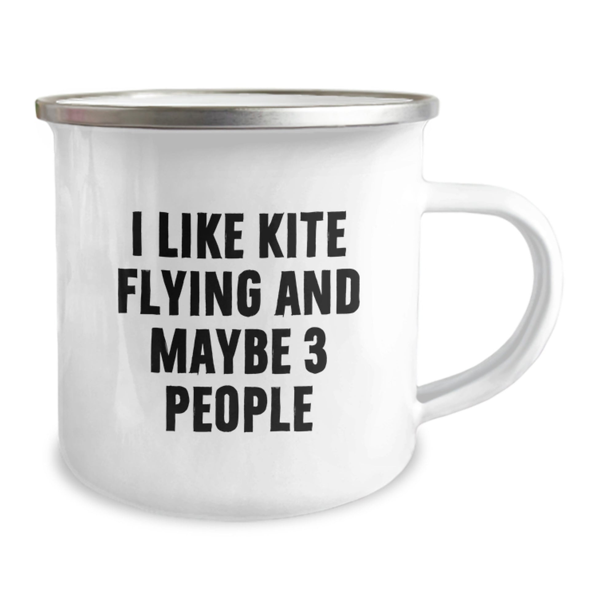 Kite Flying Enthusiast Gifts from Friends, Funny Kite Flying Quote on Camping Mug, Ideal Gifts for Kite Flying Lovers during Christmas - Image 2