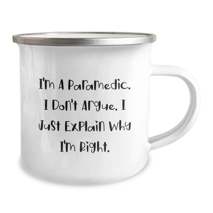 Unique Gifts from Friends for Rescue Workers - Rescue Worker Camping Mug with Funny Quote - Camping Mug for Rescue Workers - Image 2