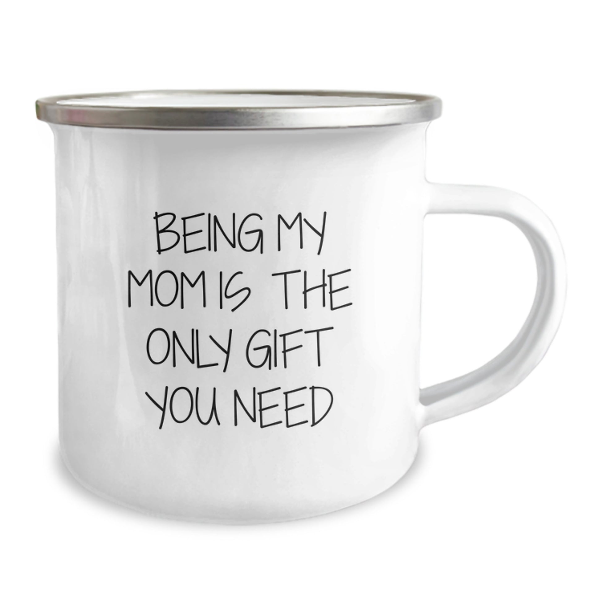 Funny Mom Camping Mugs - Being My Mom Is The Only Gift You Need, Unique Gifts from Family to Mom, Christmas Unique Gifts for Mom - Image 2