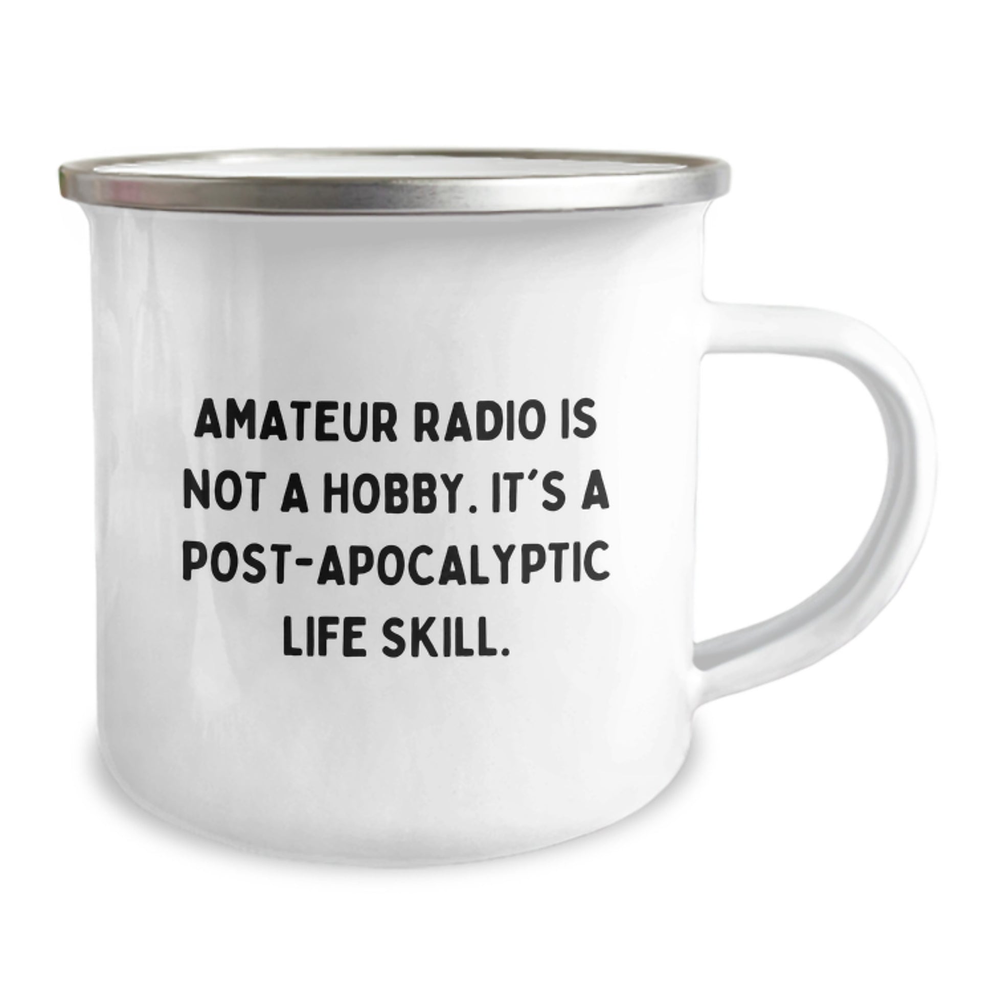 Funny Amateur Radio Gifts from Men to Friends - Christmas Unique Gifts for Amateur Radio Enthusiasts Camping Mug - Inspirational Quote - Image 2