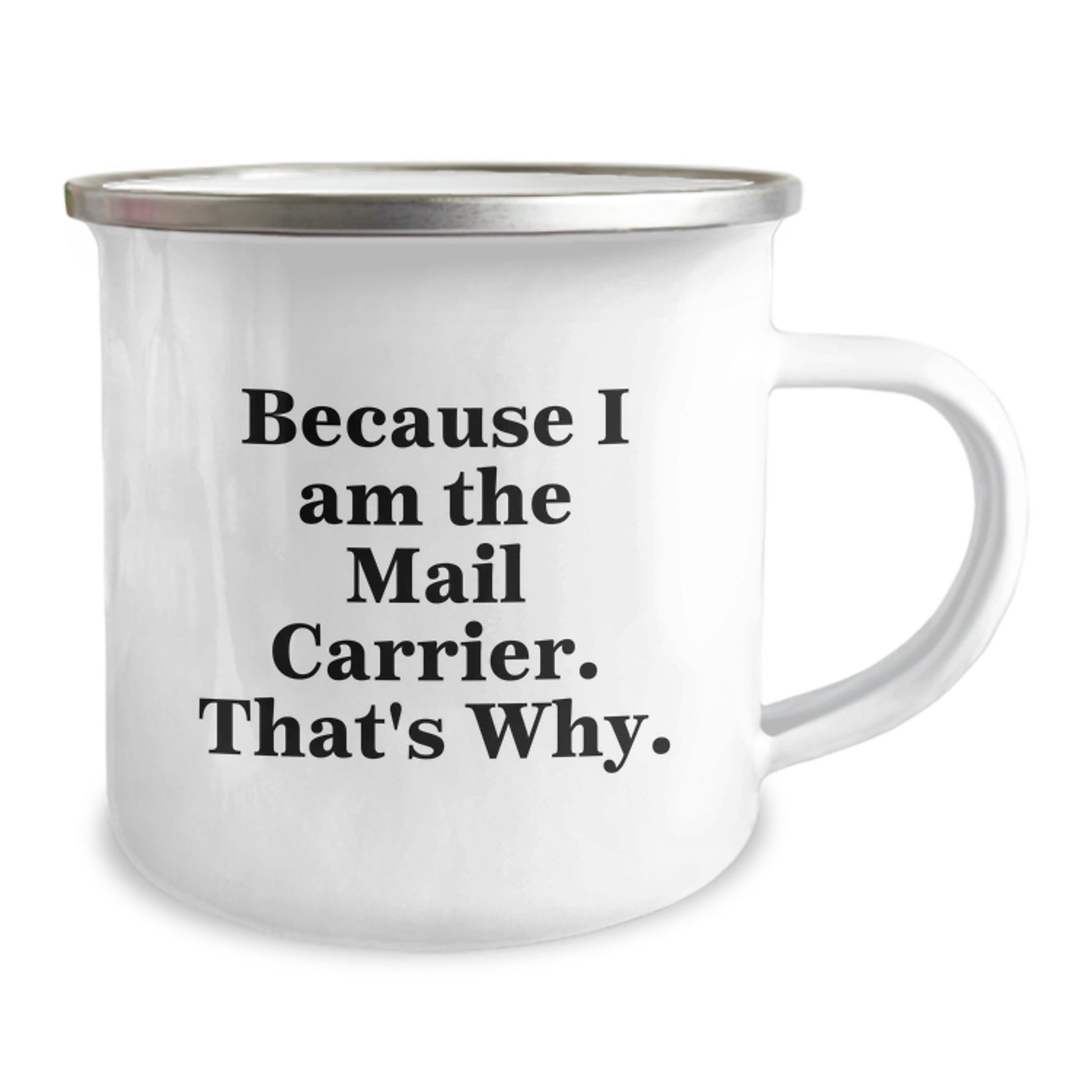 Funny Mail Carrier Gifts for Mail Carrier, Camping Mug, Graduation Unique Gifts from Family, Friends, and Coworkers - Image 2