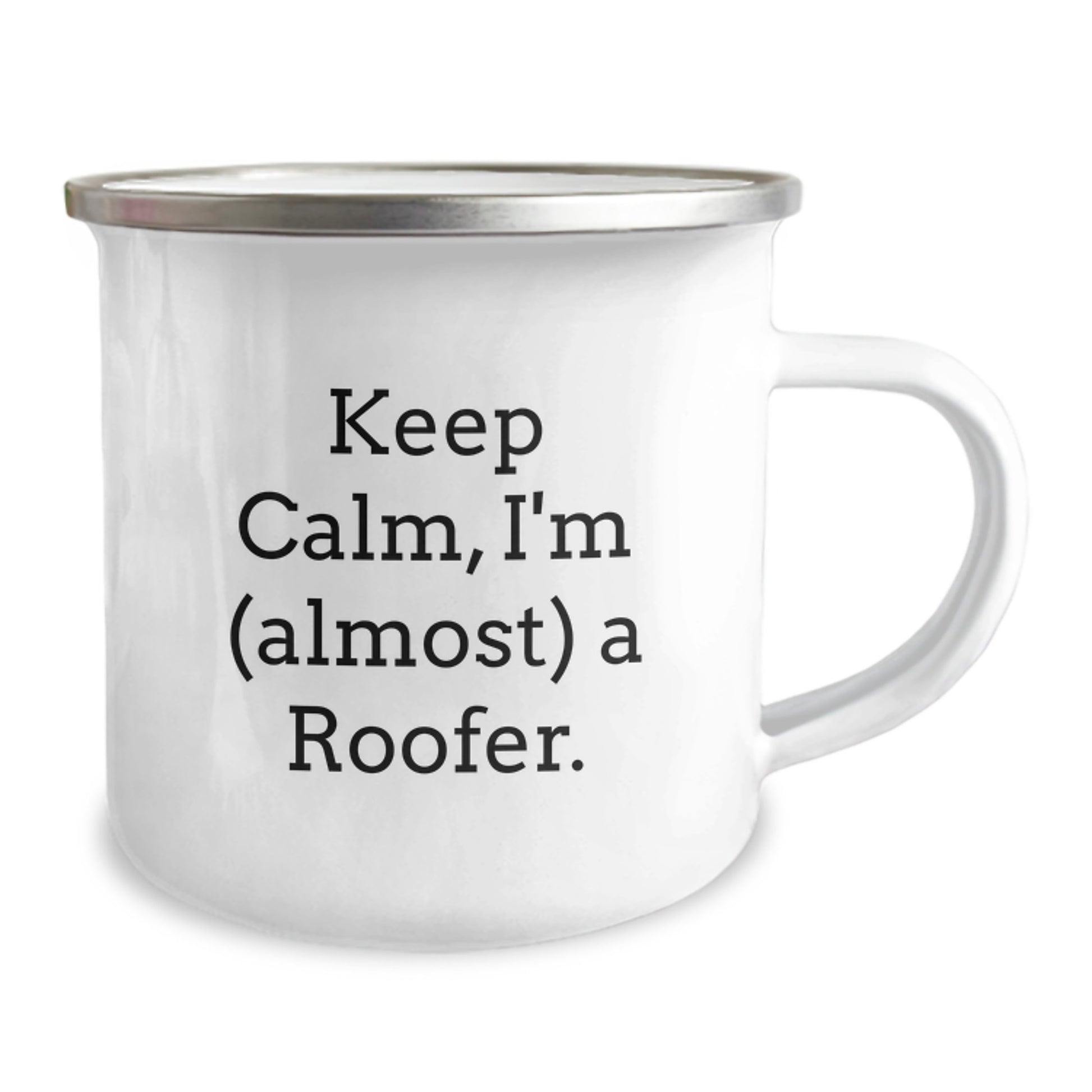 Funny Roofer Gifts: Gifts from Friends to Keep Calm, I'm (almost) A Roofer., Birthday Unique Gifts for Men, Women, or Family - Image 2