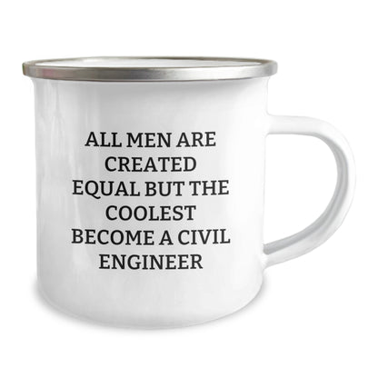 Funny Gifts from Men, Unique Civil Engineer Camping Mug for Dad, Mom or Civil Engineer Friends, Mother's Day Unique Gifts - Image 2