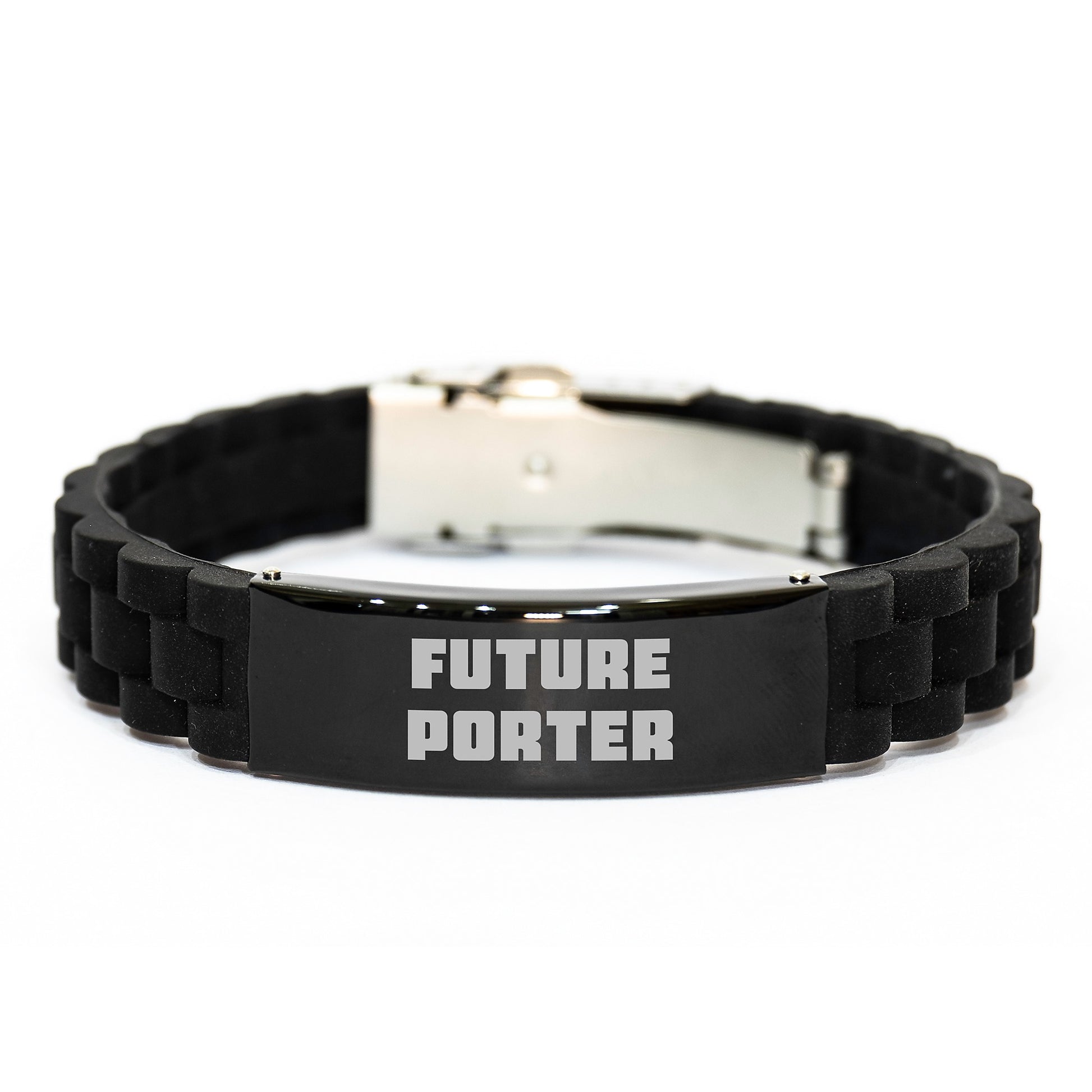 Funny Future Porter Gifts from Men to Porter Glide lock Clasp Bracelet Unique Christmas Unique Gifts for Porter - Image 1