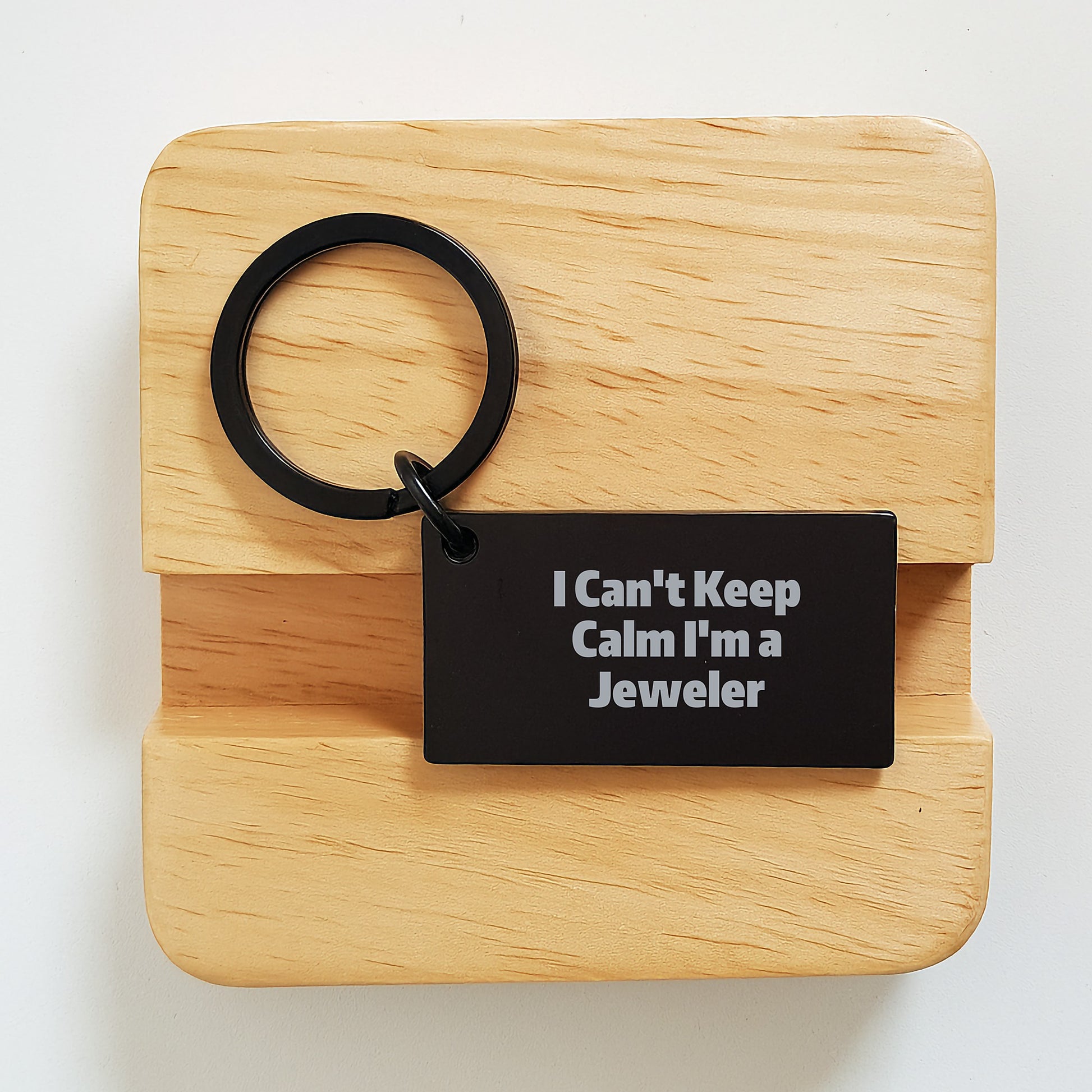 Funny Jeweler Gifts for Friends Keychain I Cant Keep Calm Im A Jeweler - Unique Christmas Memorable Presents for Men Women Family - Image 2