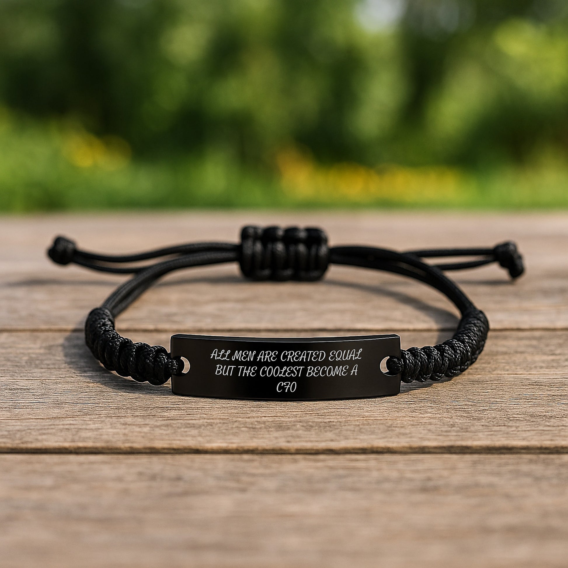 Funny CFO Gifts for Men, Rope Bracelet Unique Presents from Family, Mother's Day Unique Gifts for CFO, CFO Quote Rope Bracelet - Image 2